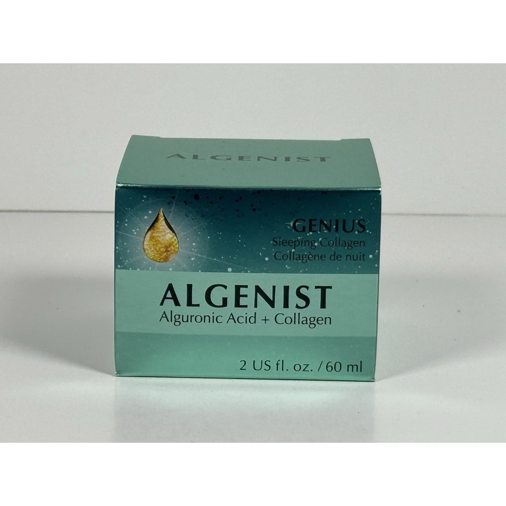 Algenist Genius Sleeping Collagen Alguronic Acid + Collagen 2 US fl oz. / 60 ml